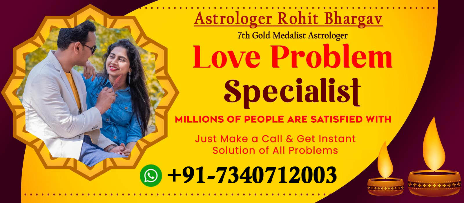 Love Problem Solution Expert Astrologer Rohit Bhargav